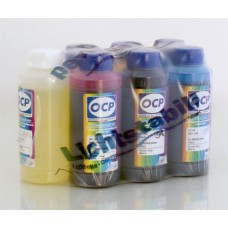 Чернила для Epson (OCP) комплектами, Комплект чернил OCP для Epson R200 x7 (BK 73, C 76, CL 77, M 72, ML 73, Y 61, RSL) с промывочной жид