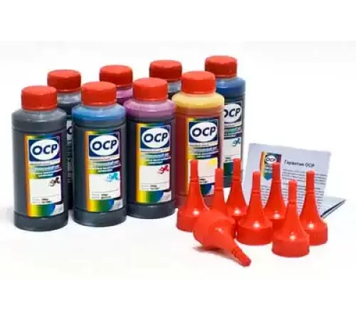 Чернила для Canon OCP (BK 797, C/М/Y122, CL/ML 125, R 122, G 122) х8