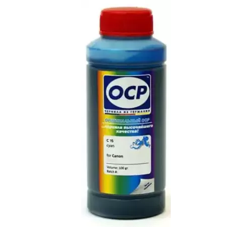 Чернила для Canon BCI-21 OCP C 15 Сyan